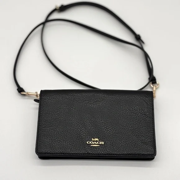 Coach Anna Foldover Crossbody Clutch - Picture 2 of 11